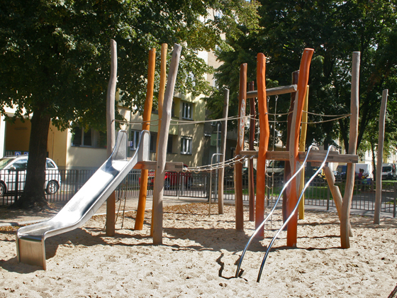 Spielplatz im afrikanischen Stil