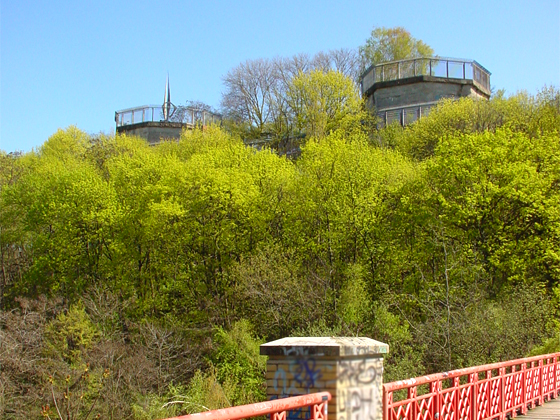Blick zum Flakturm
