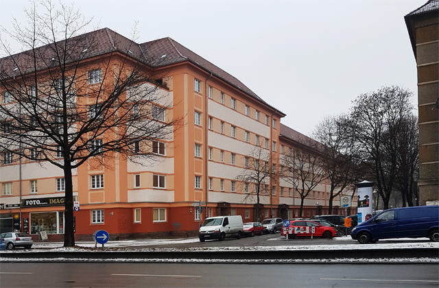 Blick zur Sansibarstraße